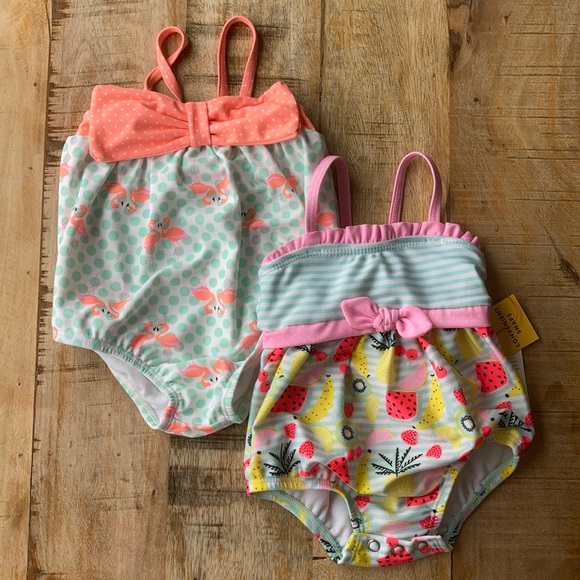 Cat & Jack Other - NWT Cat & Jack baby girl swimsuits 3-6m